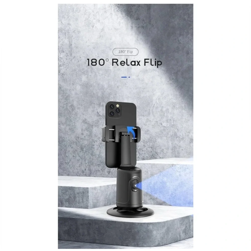 360 Auto Face Tracking Selfie Stick Tripod